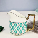 The Edwardian Emerald Bone China Tea Set KitchBoom