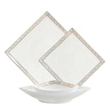 The Glamour Bone China Dinner Set - 16 | 24 Piece KitchBoom