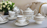 The Glamour Bone China Tea Set KitchBoom