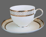 The Glamour Bone China Tea Set KitchBoom