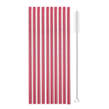 10 Reusable Stainless Steel Drinking Straws Kitchen Essentials
