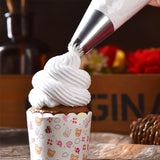 100 PCS Disposable Pastry Bag S/M/L Piping Bag for Baking Kitchen Essentials