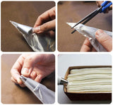 100 PCS Disposable Pastry Bag S/M/L Piping Bag for Baking Kitchen Essentials