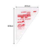 100 PCS Disposable Pastry Bag S/M/L Piping Bag for Baking Kitchen Essentials