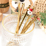 100Pcs/Lot Christmas Dessert Spoons in Stainless Steel Kitchen Essentials