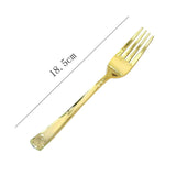 10pcs Disposable Christmas Tableware Kitchen Essentials
