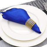 12pcs Satin Dinner Napkins Kitchen Essentials