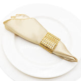 12pcs Satin Dinner Napkins Kitchen Essentials