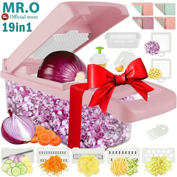 19 in 1 Multifunctional Vegetable Cutter | Kitchen Essentials