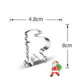 1PC Christmas Cookie or Gingerbread Man Mould Kitchen Essentials