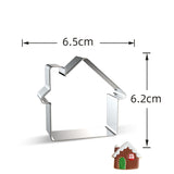 1PC Christmas Cookie or Gingerbread Man Mould Kitchen Essentials