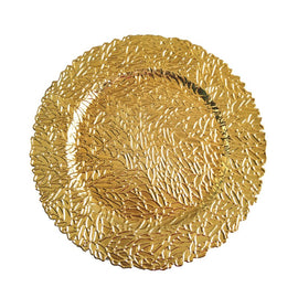 1PC Gold Christmas Plate Kitchen Essentials
