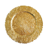 1PC Gold Christmas Plate Kitchen Essentials