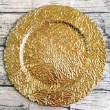 1PC Gold Christmas Plate Kitchen Essentials