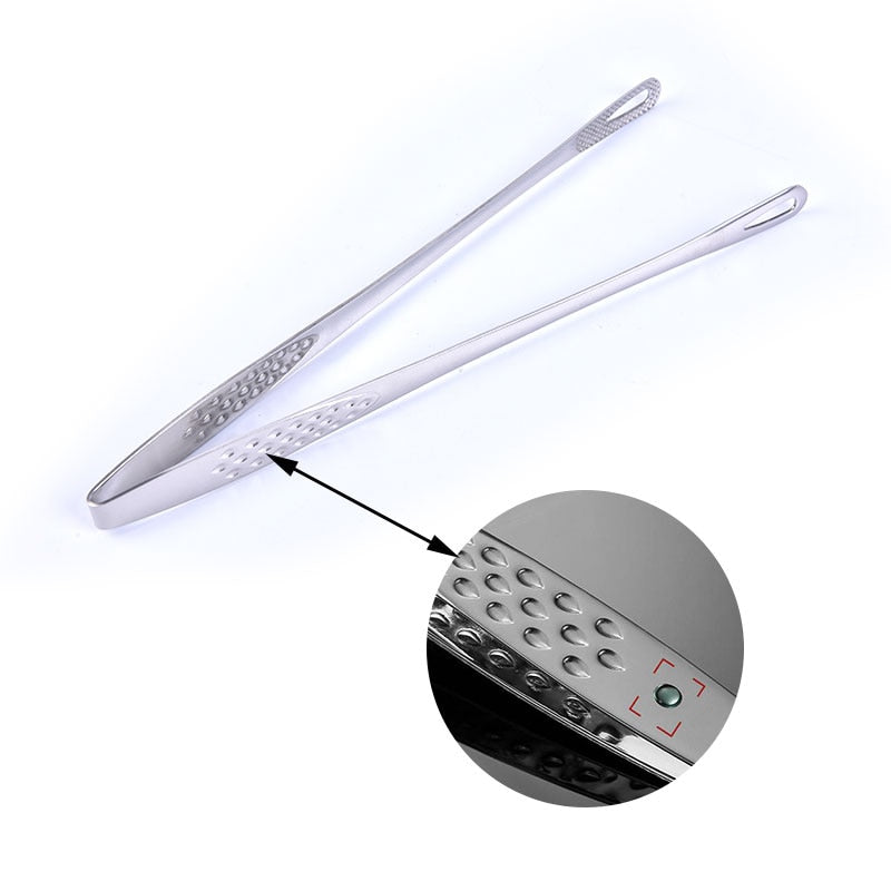 1pcs Stainless Steel Food Tongs eprolo