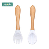 2pc Baby Silicone Dinnerware Cutlery Kitchen Essentials
