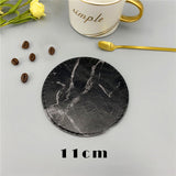 2pcs or 3pcs Marble Effect Placemat & Coaster Dinnerware Kitchen Essentials