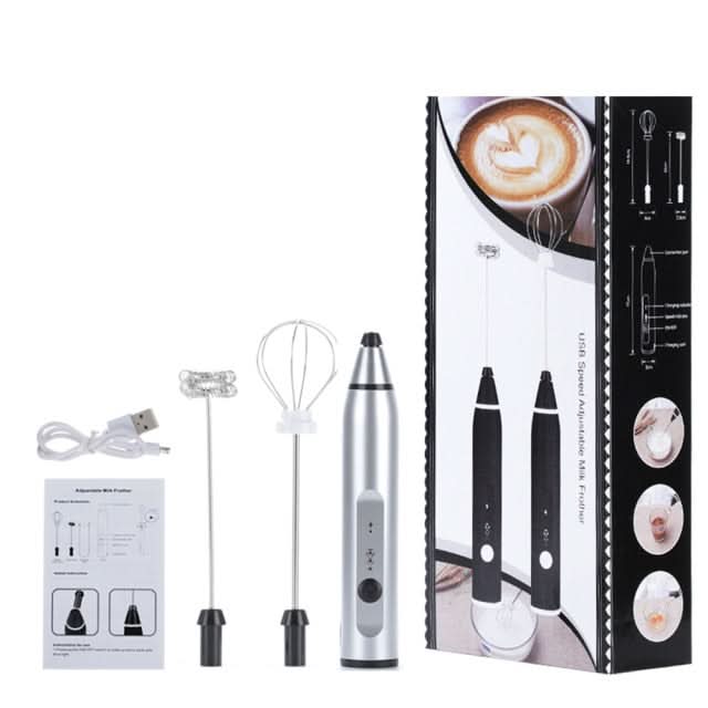 3 Modes Electric Handheld Milk Frother Kitchen Essentials
