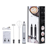 3 Modes Electric Handheld Milk Frother Kitchen Essentials