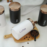 3pcs Canister Set Tea, Coffee, Sugar Storage Set Kitchen Essentials