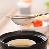 3pcs/set Stainless Steel Mesh Colander, Strainer Kitchen Essentials
