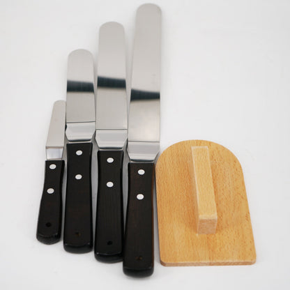 4/6/8/10 Inch Stainless Steel Cake Butter & Icing Smoother Knife Kitchen Essentials