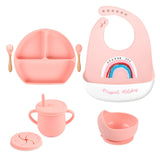 4/6/8 PCS Baby Dinner Set Kitchen Essentials