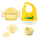 4/6/8 PCS Baby Dinner Set Kitchen Essentials