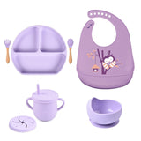 4/6/8 PCS Baby Dinner Set Kitchen Essentials