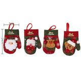 4Pcs/Lot Christmas Cutlery Pockets Kitchen Essentials