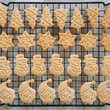 4Pcs/set Plastic Cookie Baking Moulds Kitchen Essentials