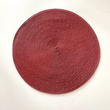 4pcs Woven Heat Resistant Tableware Placemats Kitchen Essentials