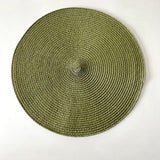 4pcs Woven Heat Resistant Tableware Placemats Kitchen Essentials