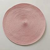 4pcs Woven Heat Resistant Tableware Placemats Kitchen Essentials