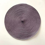 4pcs Woven Heat Resistant Tableware Placemats Kitchen Essentials