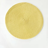 4pcs Woven Heat Resistant Tableware Placemats Kitchen Essentials