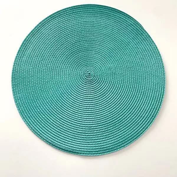 4pcs Woven Heat Resistant Tableware Placemats Kitchen Essentials