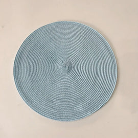 4pcs Woven Heat Resistant Tableware Placemats Kitchen Essentials