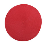 4pcs Woven Heat Resistant Tableware Placemats Kitchen Essentials