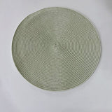 4pcs Woven Heat Resistant Tableware Placemats Kitchen Essentials