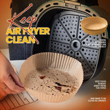 50/100pcs Air Fryer Disposable Paper Liner Kitchen Essentials