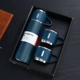 500Ml Bullet Double-Layer Stainless Steel Thermos Tumbler Flask Kitchen Essentials