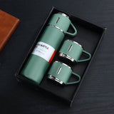500Ml Bullet Double-Layer Stainless Steel Thermos Tumbler Flask Kitchen Essentials