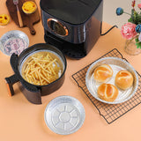 50Pcs Air Fryer Tin Foil Paper Liner Kitchen Essentials
