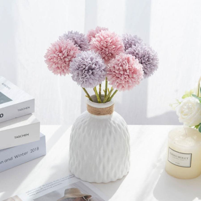 5Pcs Chrysanthemum Artificial Flowers Kitchen Essentials