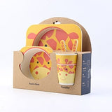 5pcs/set Baby Bamboo Tableware eprolo
