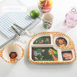 5pcs/set Baby Dinnerware (Bamboo) eprolo