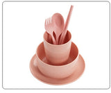 6pcs/Set Baby Children Tableware Set Kitchen Essentials