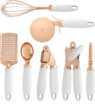 7 Pcs Kitchen Gadgets Set 'Copper Coated' Stainless Steel Utensils eprolo