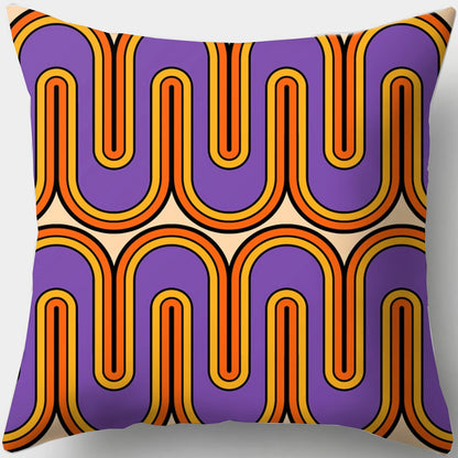 70s Geometric Stylish Pattern Pillowcase Kitchen Essentials